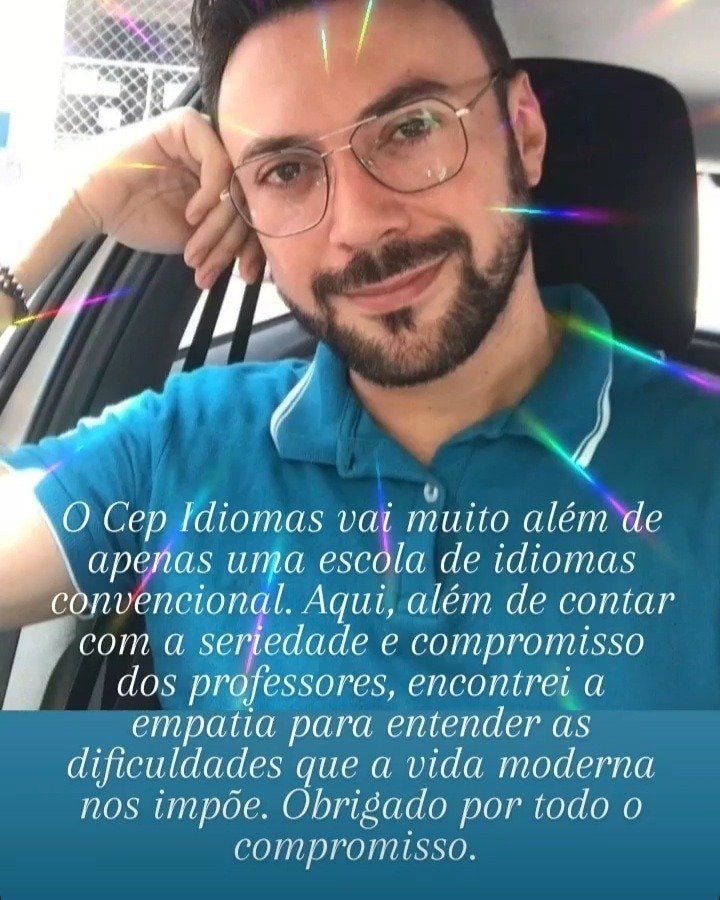 Depoimento de aluno do CEP Idiomas